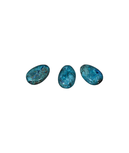 Chrysocolle - Pendentif Pierre Percée