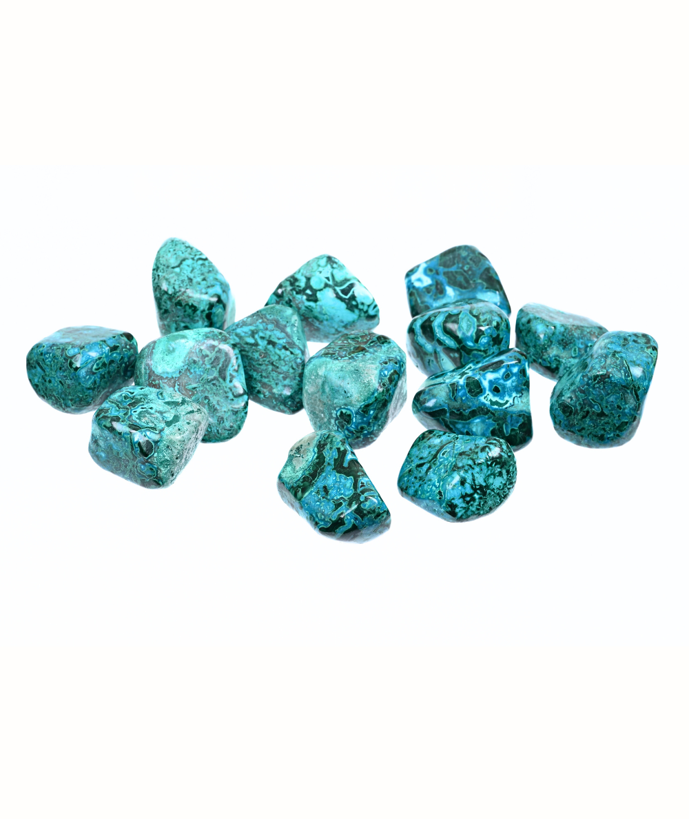 Chrysocolle - Pierre Roulée