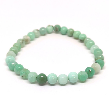 Chrysoprase - Bracelet Boules 6 mm