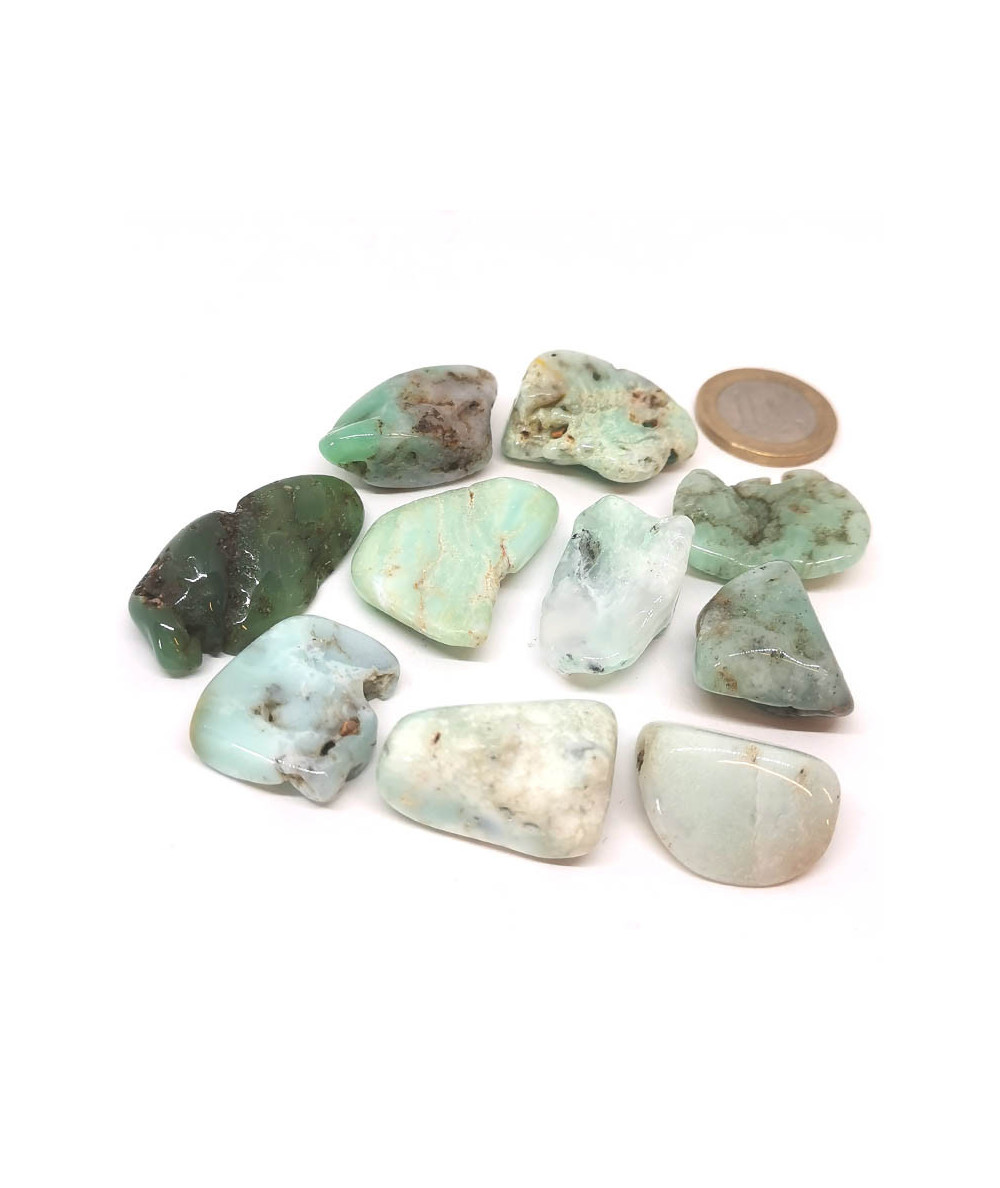 Chrysoprase - Pierre Roulée