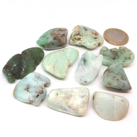 Chrysoprase - Pierre Roulée