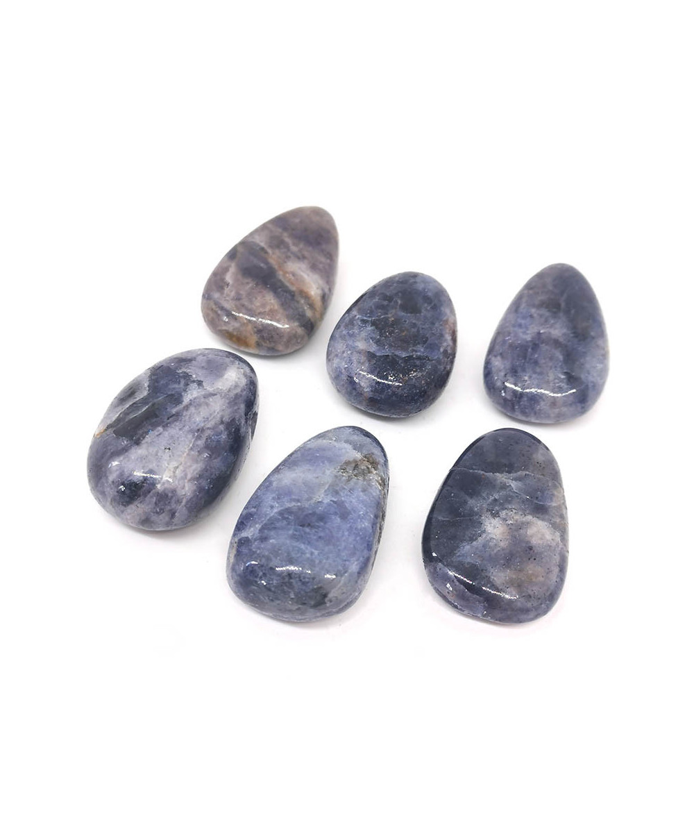 Cordiérite (Iolite) - Pendentif Pierre Percée