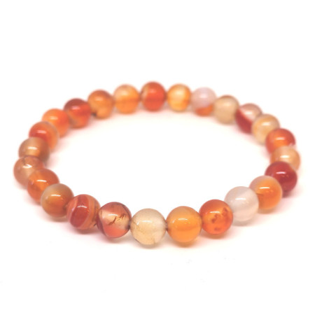 Cornaline - Bracelet Boules Enfant