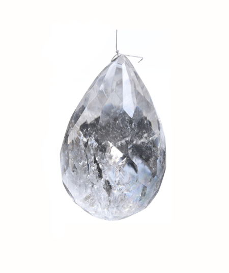 Cristal de Roche - Boule Feng-Shui - Facettée