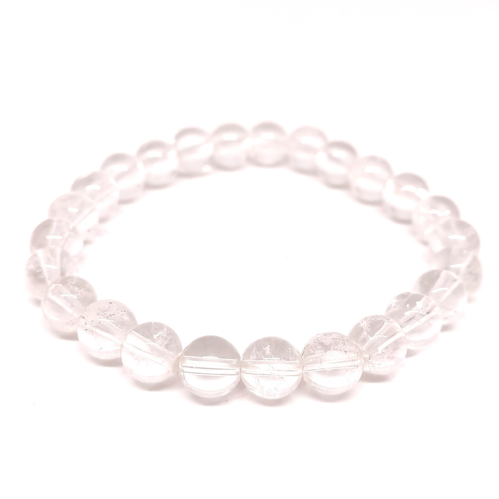 Cristal De Roche - Bracelet Boules 8 Mm