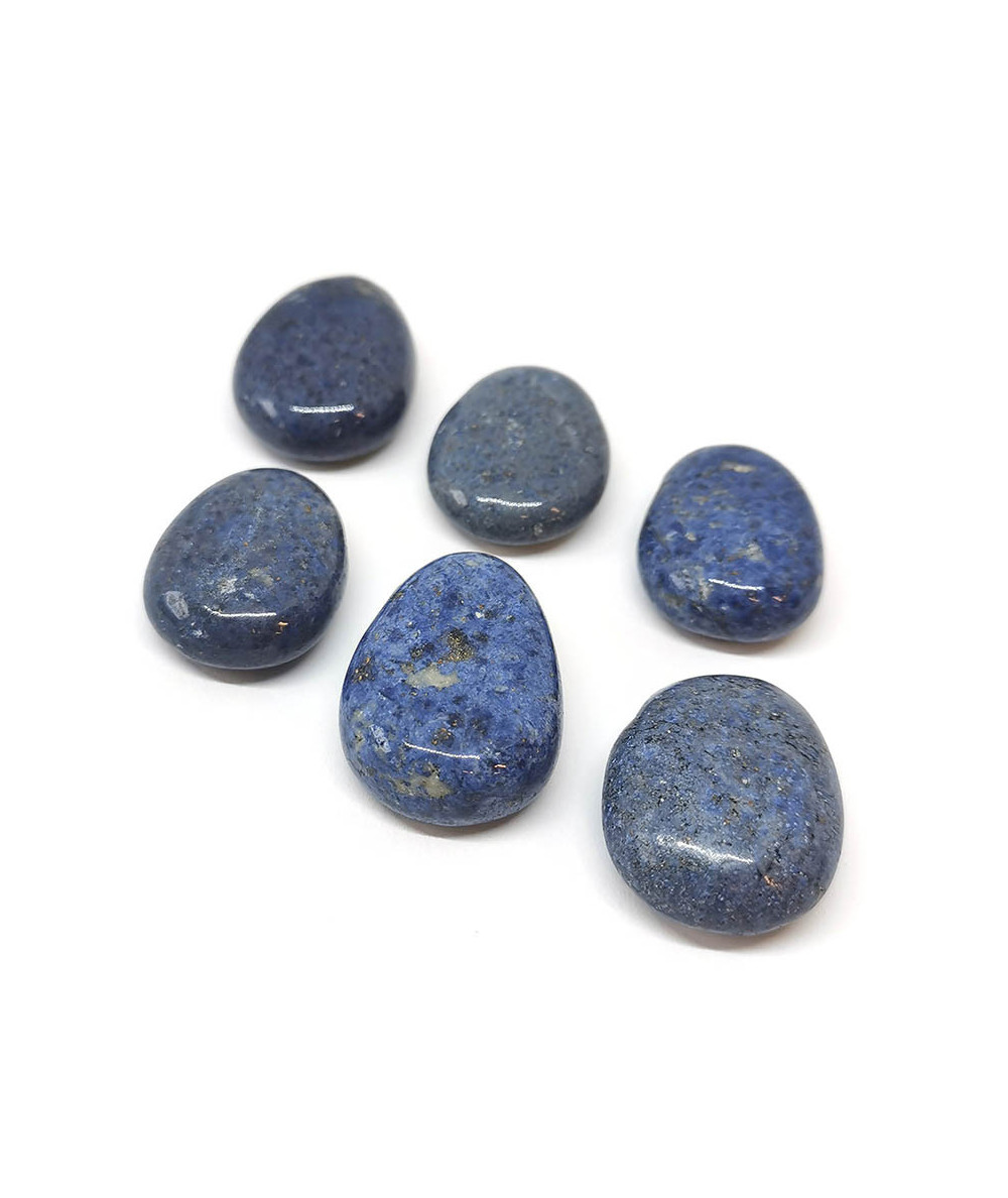 Dumortiérite - Pendentif Pierre Percée