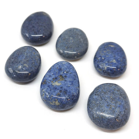 Dumortiérite - Pendentif Pierre Percée