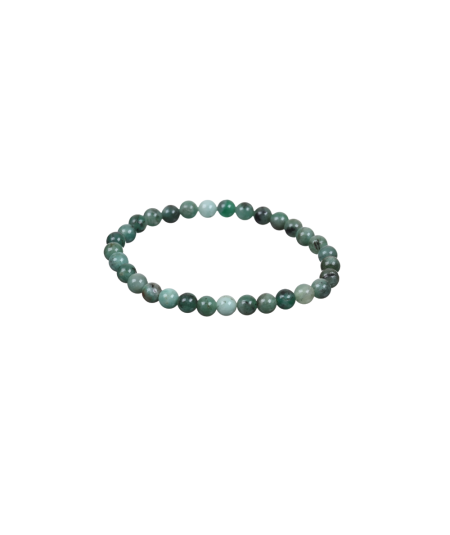 Émeraude (Béryl Vert) - Bracelet Boules