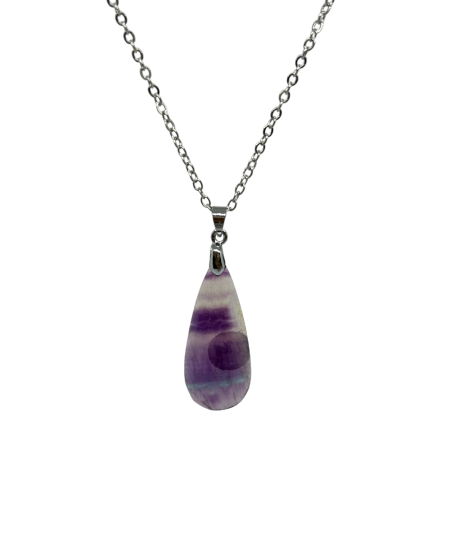 Fluorite (Fluorine) - Pendentif Bélière