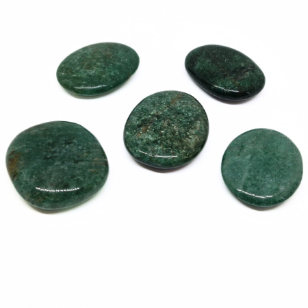 Fuschite - Galet Plat