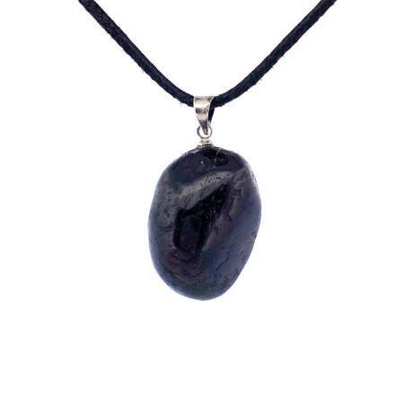 Grenat Pyrope / Almandin (Rouge) - Pendentif Pierre Roulée