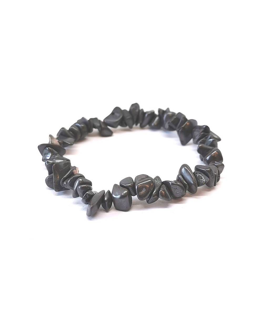 Hématite - Bracelet Baroque (Chips)