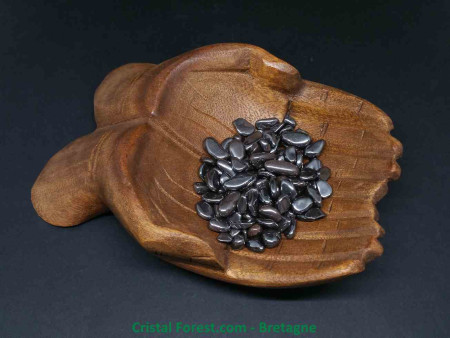 Hématite - Mini Pierres Roulées - Sachet 200 gr