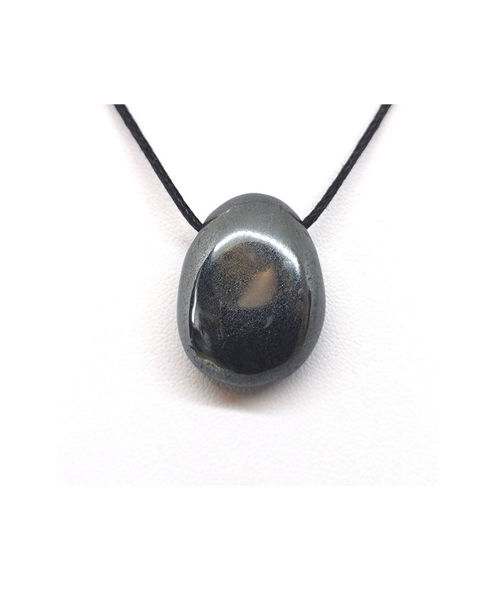 Hématite - Pendentif Pierre Percée
