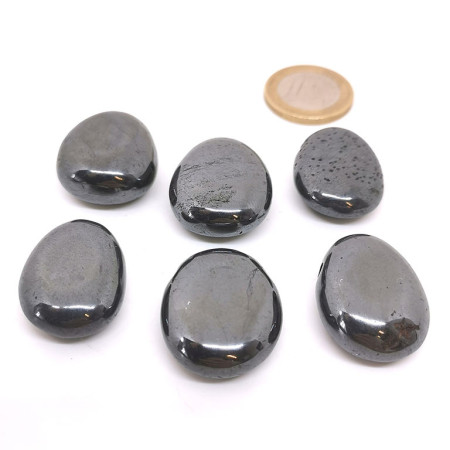 Hématite - Pendentif Pierre Percée