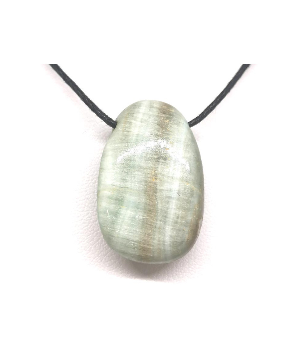 Hémimorphite - Pendentif Pierre Percée