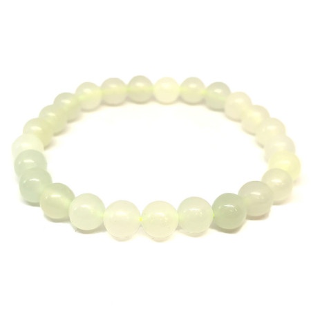 Jade de Chine - Bracelet Boules 8 mm