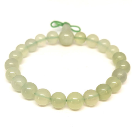 Jade de Chine - Bracelet Mala Tibétain