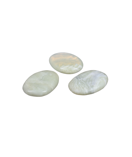 Jade de Chine - Galet Plat