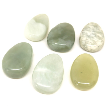 Jade de Chine - Pendentif Pierre Percée