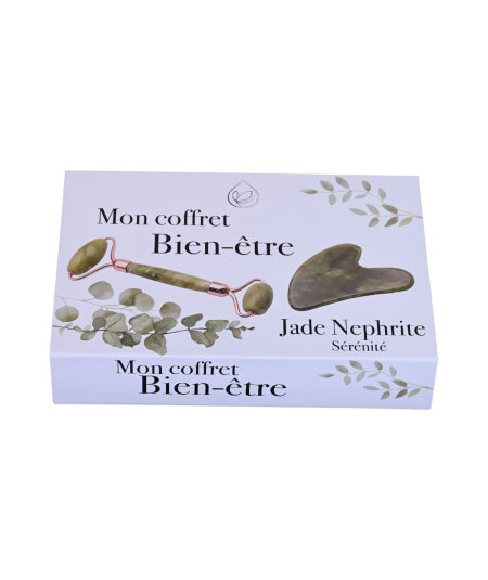 Jade néphrite - Coffret bien-être sérénité