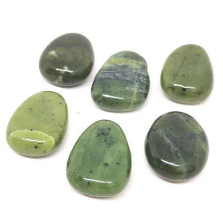 Jade Néphrite - Pendentif Pierre Percée