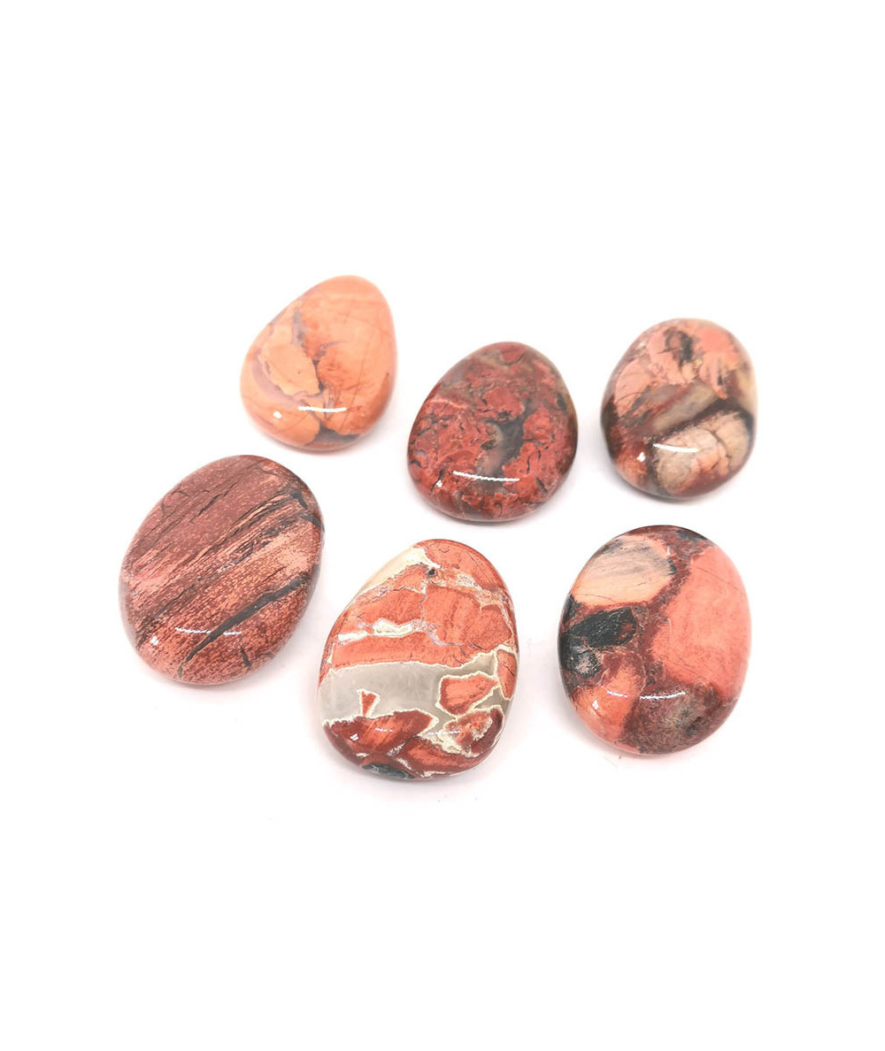 Jaspe Breschia (Brechiforme) - Pendentif Pierre Percée