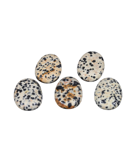 Jaspe Dalmatien - Pendentif Pierre Percée