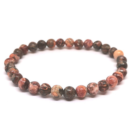 Jaspe Léopard - Bracelet Boules