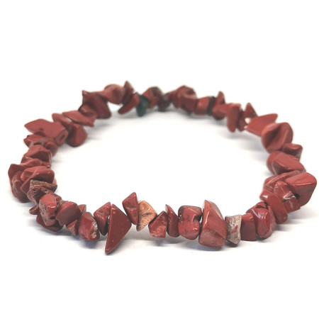 Jaspe Rouge - Bracelet Baroque (Chips)