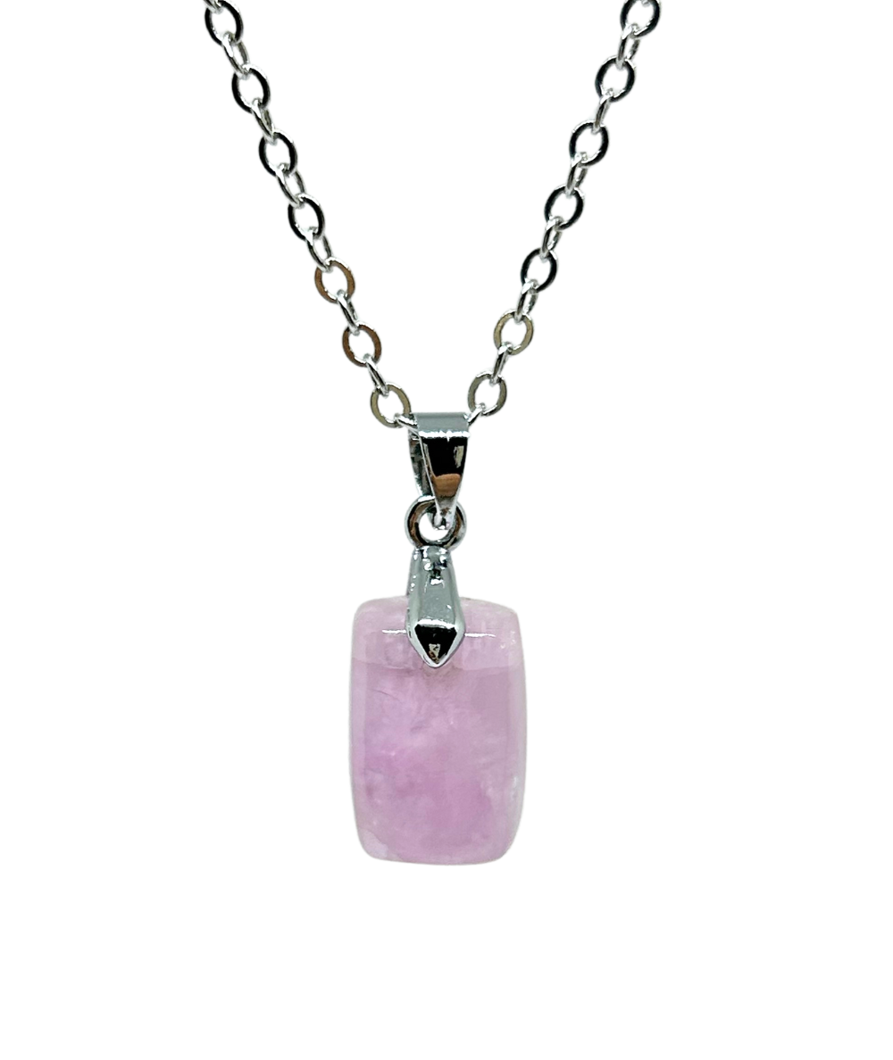Kunzite - Pendentif Bélière