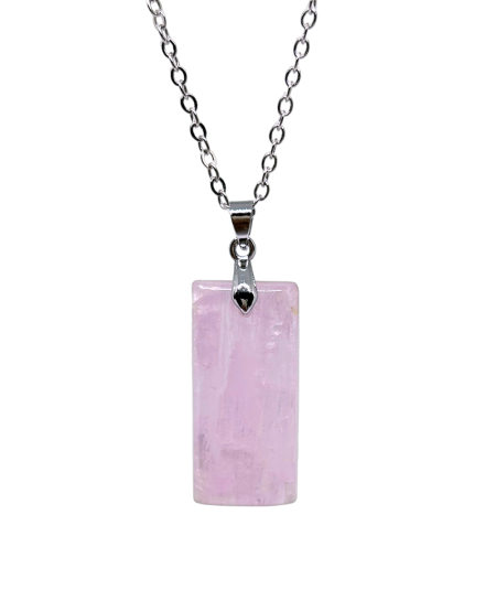 Kunzite - Pendentif Bélière