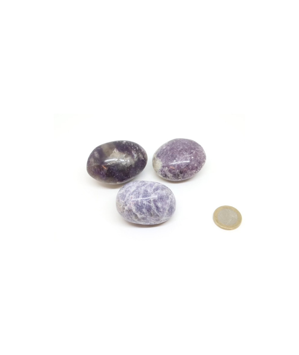 Lépidolite (Mica) - Galet