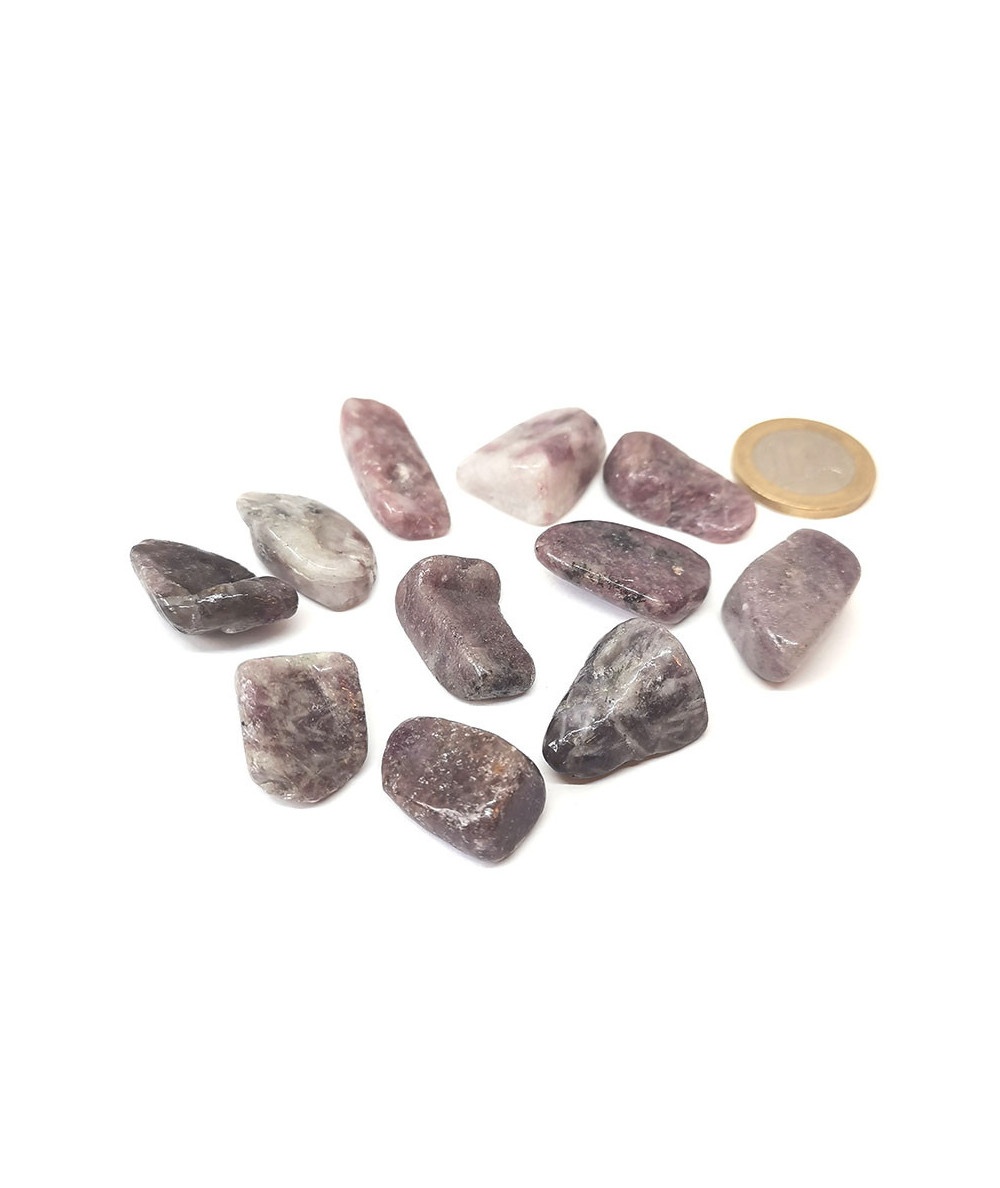Lépidolite (Mica) - Pierre Roulée