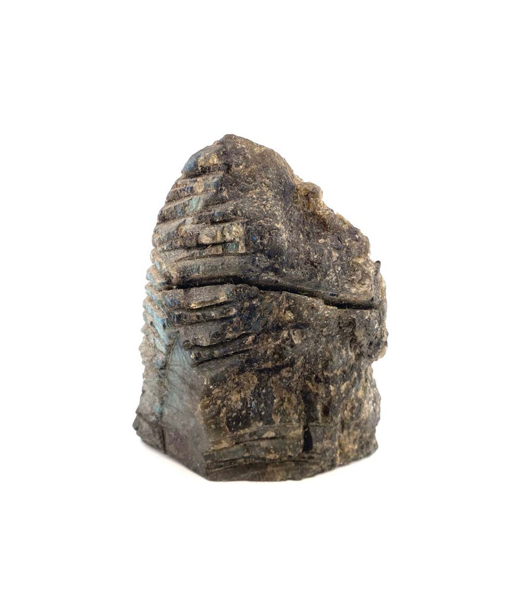 Labradorite – Bloc Semi-poli (1 Face Polie)