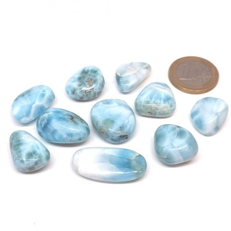 Larimar (Pectolite Bleue) - Pierre Roulée