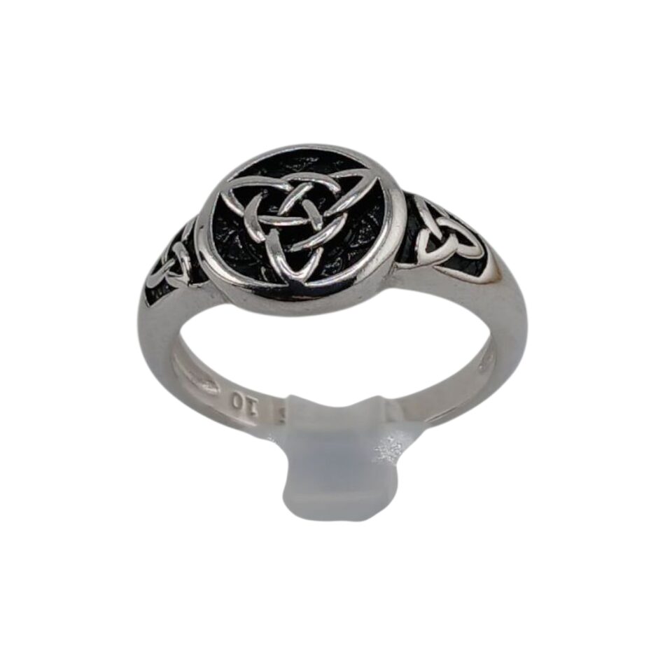 Bague argent triquetra