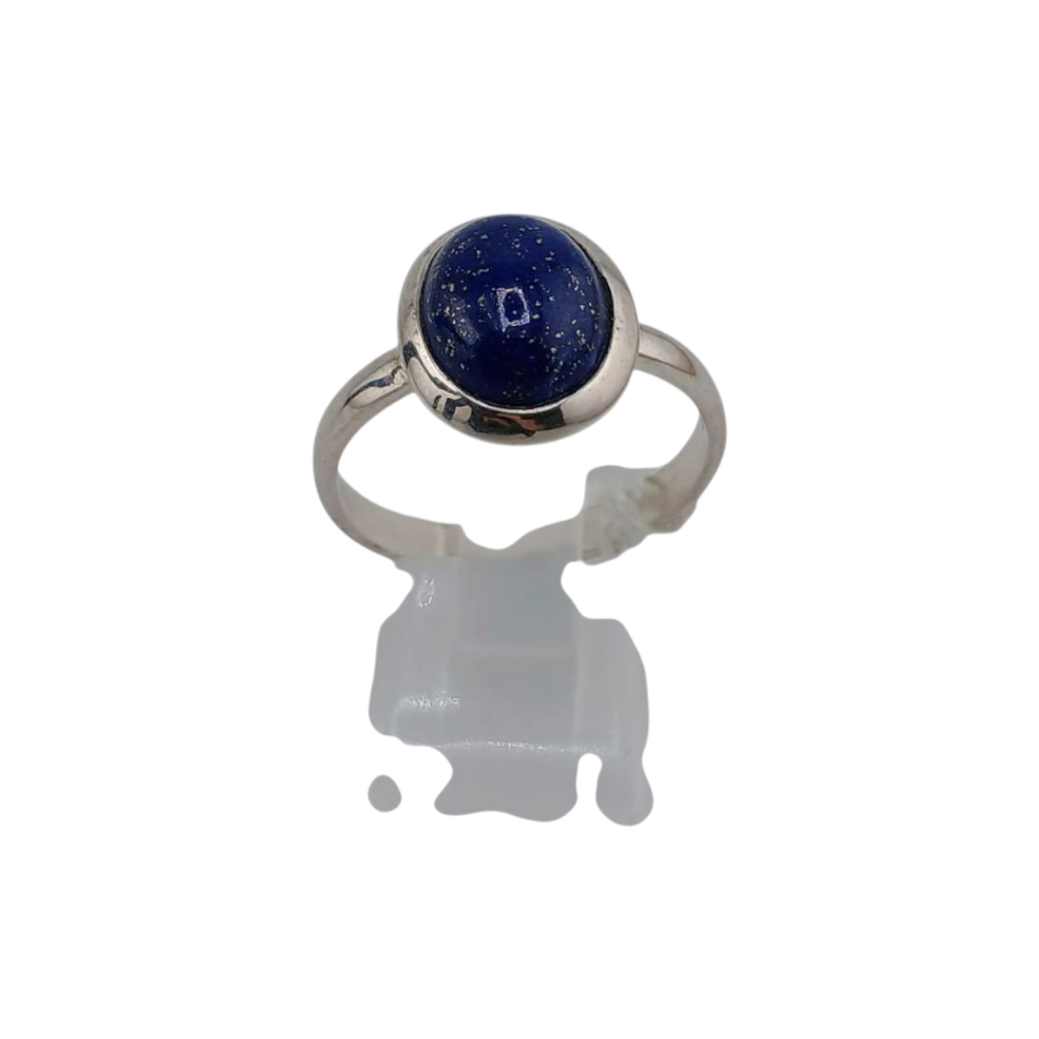 Bague en argent lapis lazuli