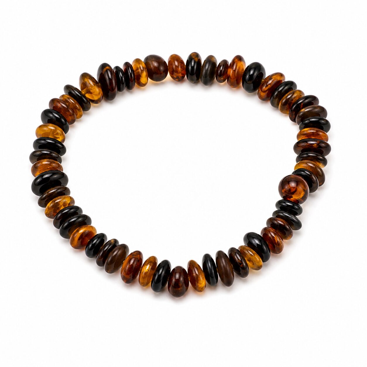 Bracelet baroque 3 yeux – Oeil de Taureau tigre faucon