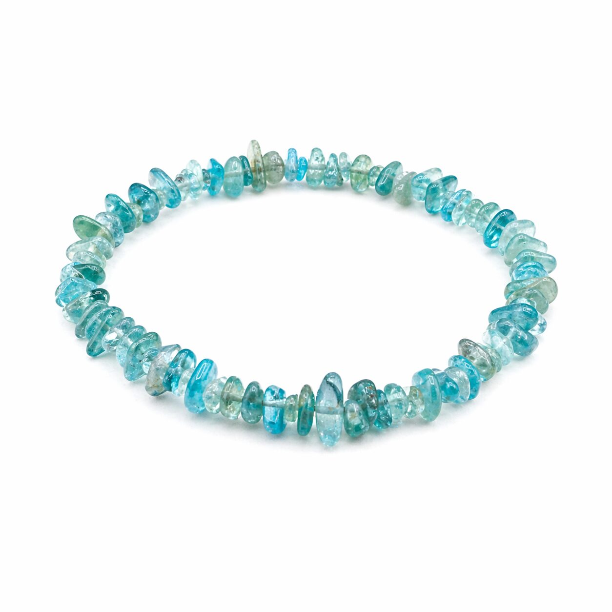 Bracelet baroque d’Apatite