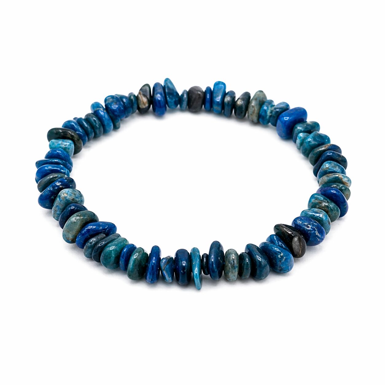 Bracelet baroque d’Apatite