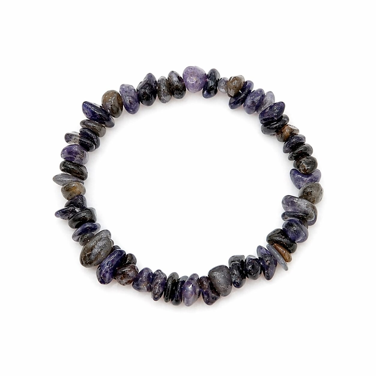 Bracelet baroque en Iolite