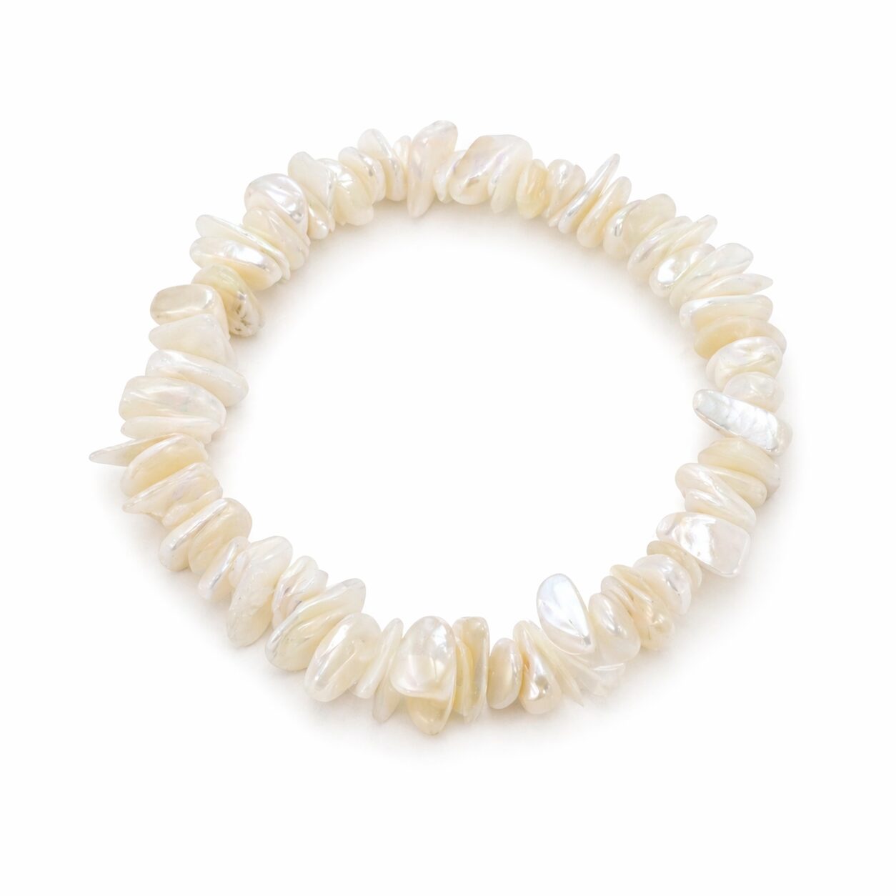 Bracelet baroque en Nacre