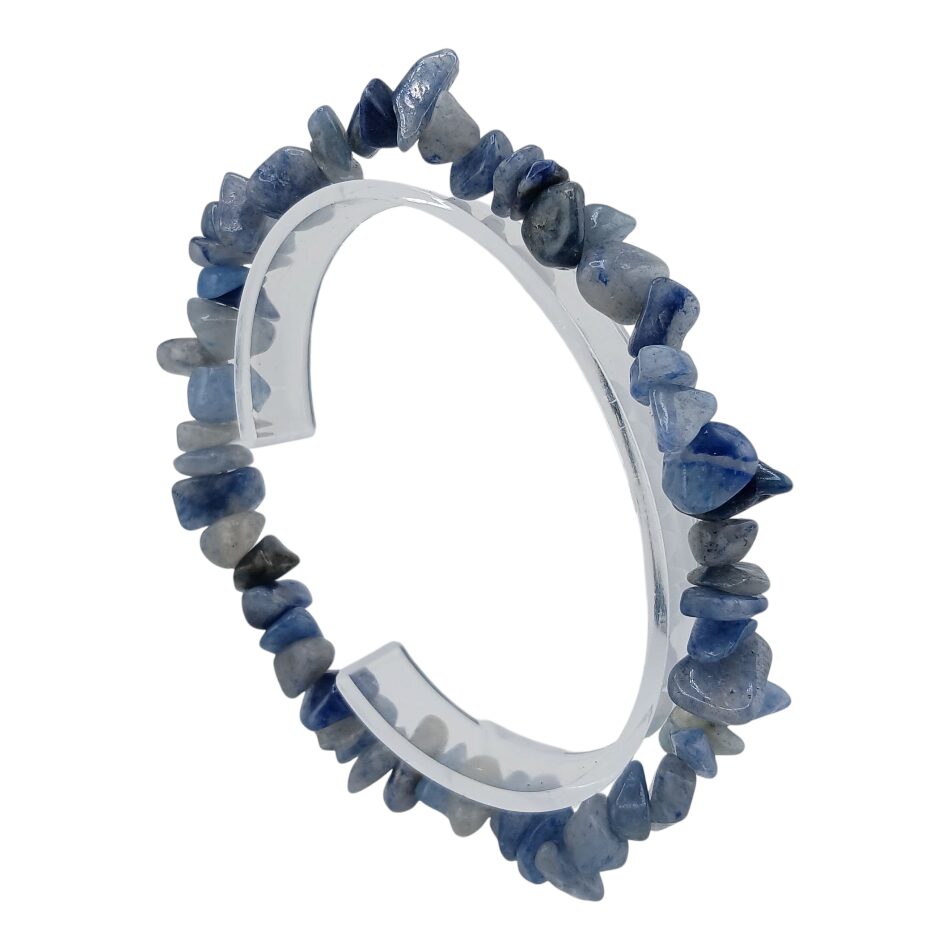 Bracelet baroque Quartz Bleu