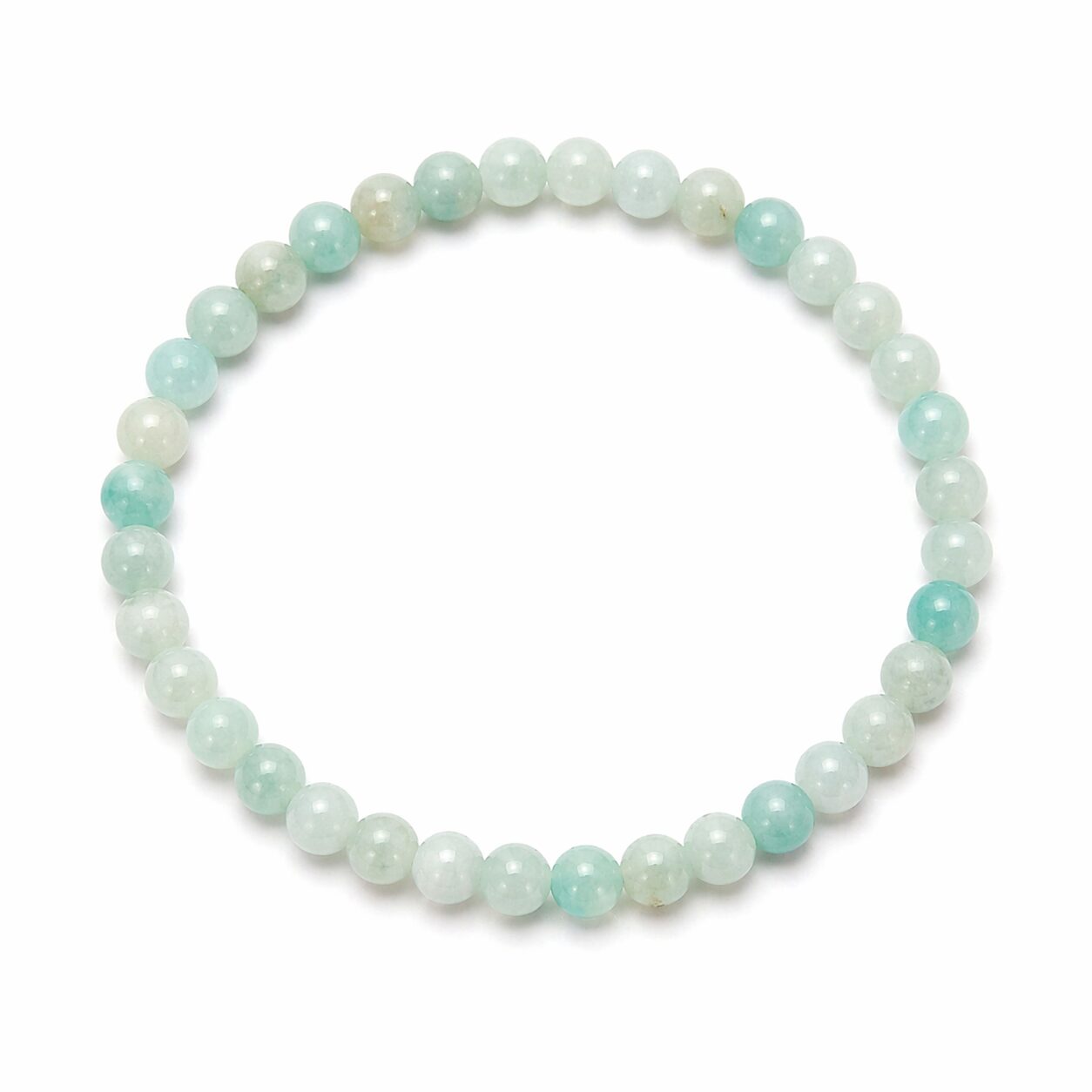 Bracelet boules 4 mm d’Amazonite