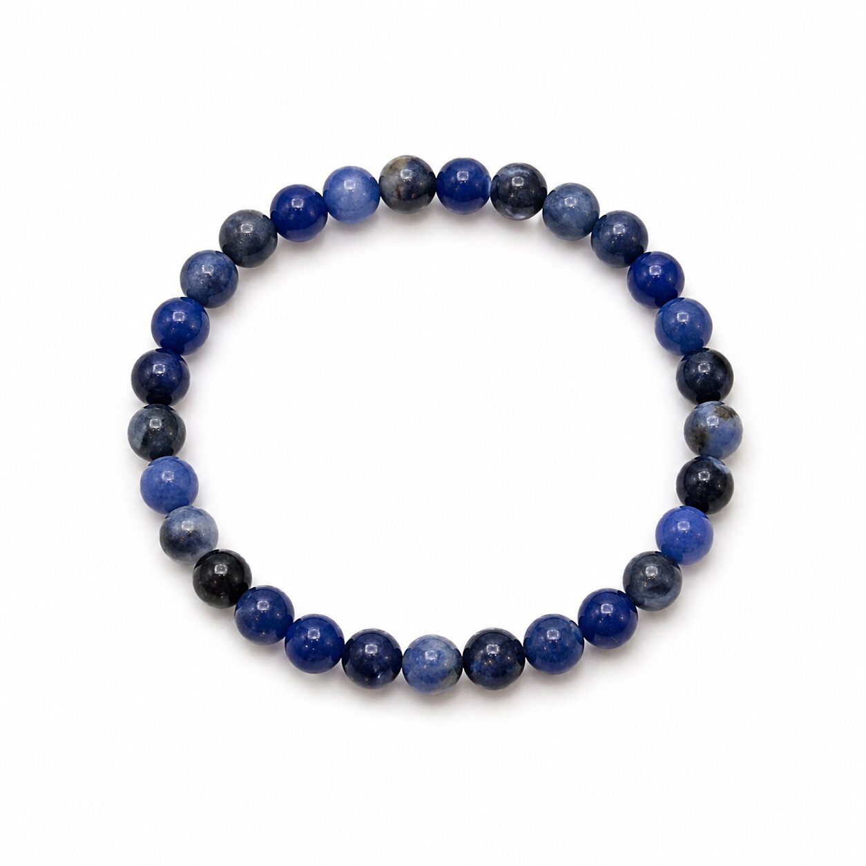 Bracelet Boules 4mm – Sodalite