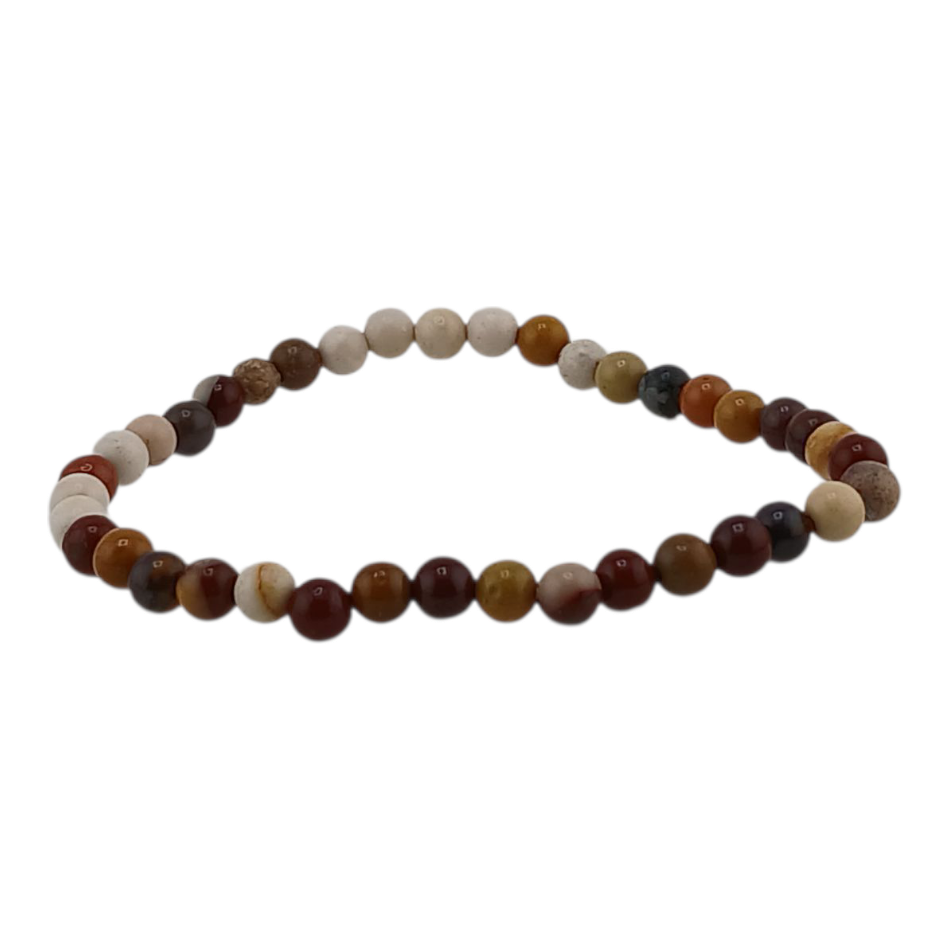 Bracelet boules enfant 4mm – Mookaïte