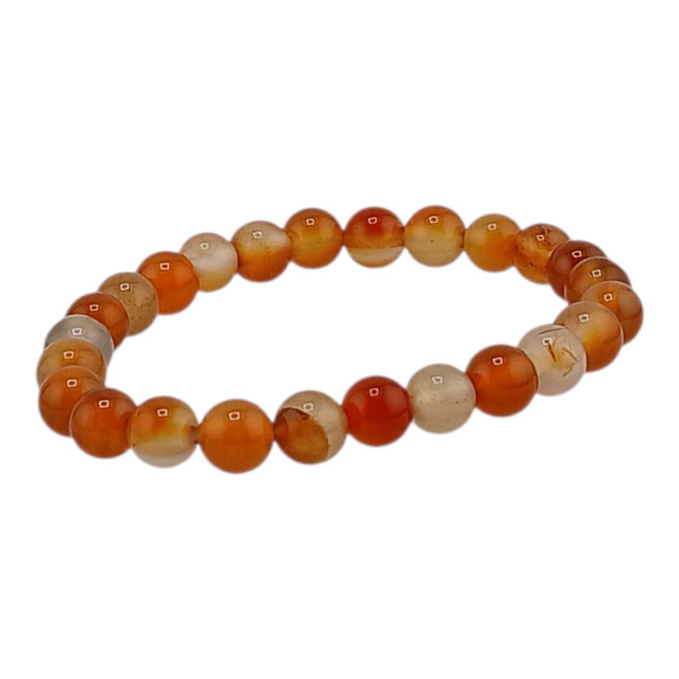 Bracelet boules enfant 6mm – Cornaline