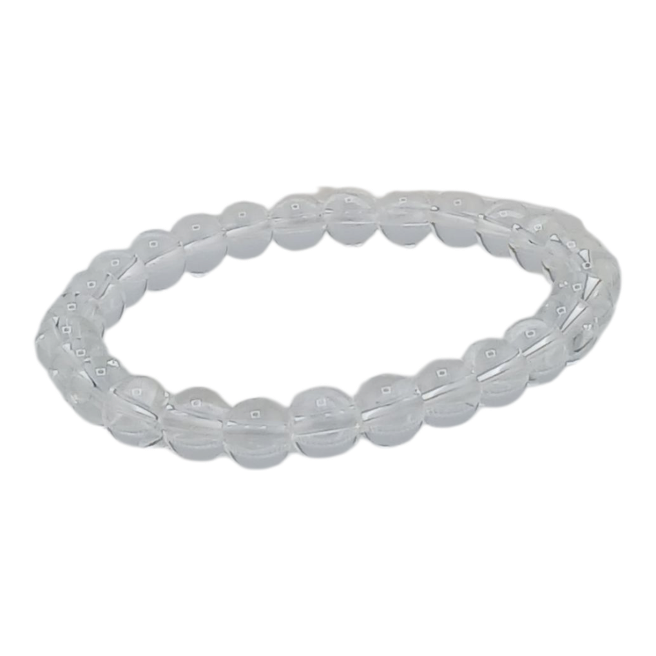 Bracelet boules enfant 6mm – Cristal de roche