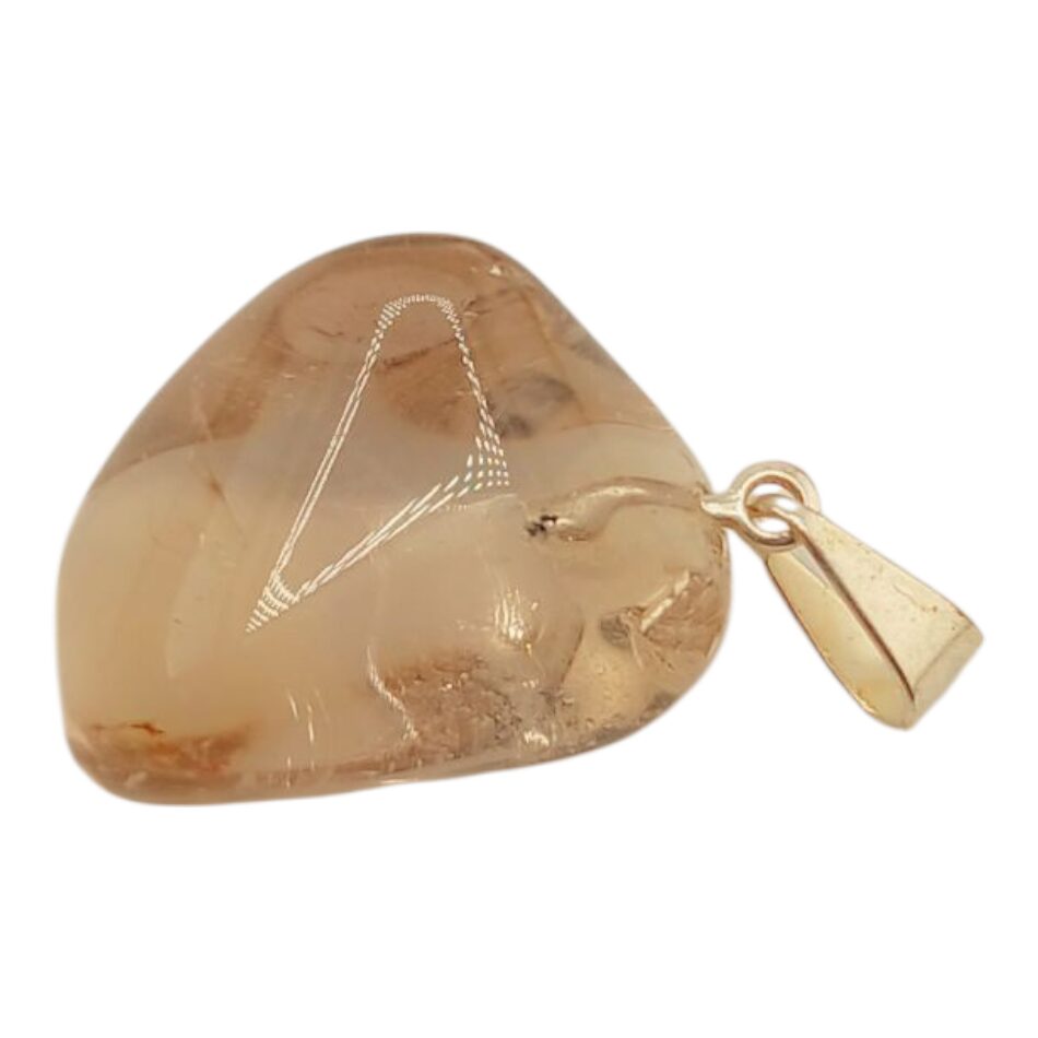 Pendentif de Citrine naturelle